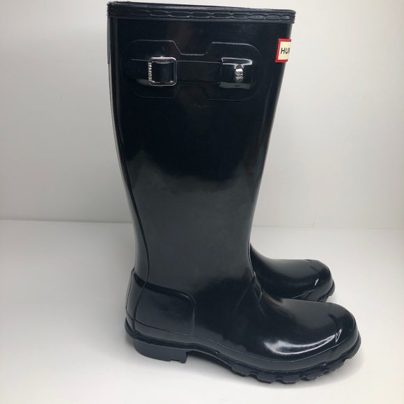 Hunter Shoes - Hunter Tall Original Gloss Black Rain Boots